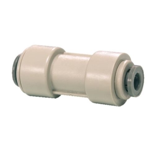 John Guest - PI Fittings - Reducing Straight Connector 3/8'' to 1/4'', MPN Pi201208S
